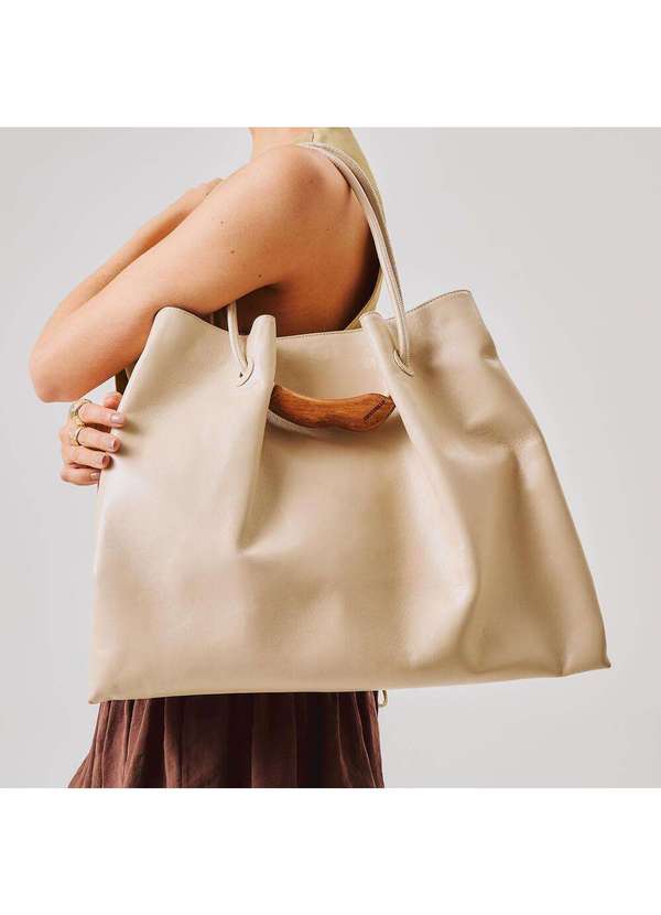 Cecconello - Bolsa Couro Cecconello C2610-2 Off White 2