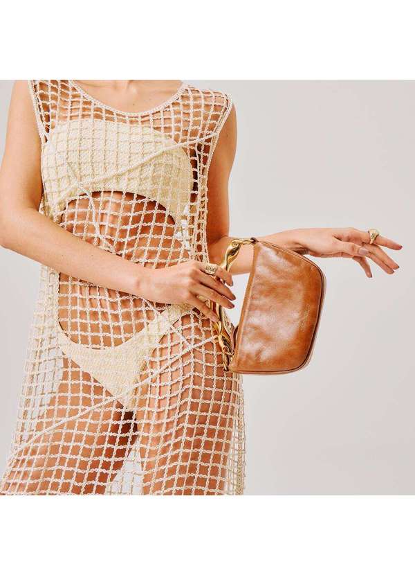 Cecconello - Bolsa Couro Cecconello C2620-6 Marrom 2