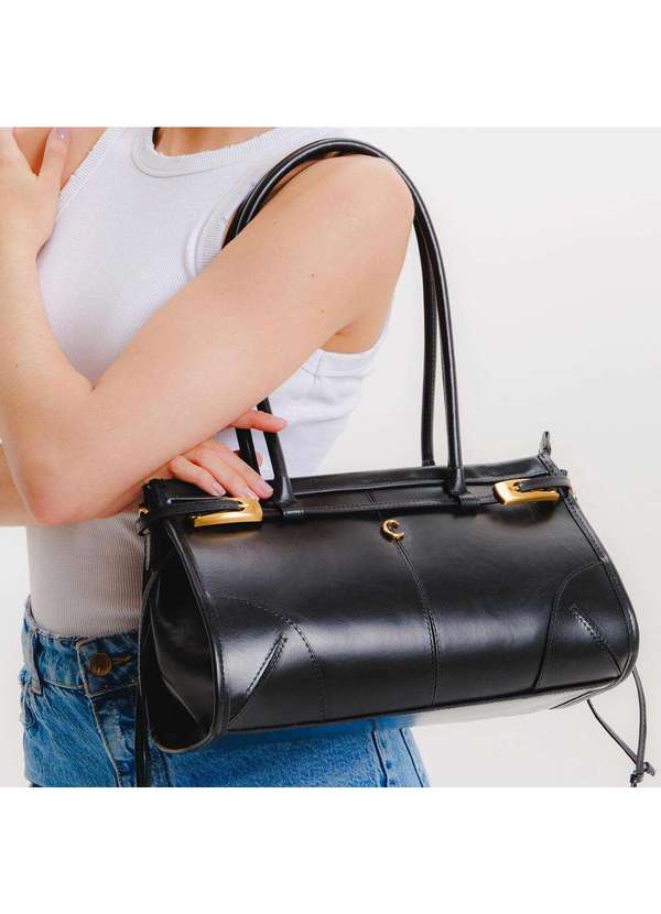 Cecconello - Bolsa Emma Couro Cecconello C2910-4 Preto 2