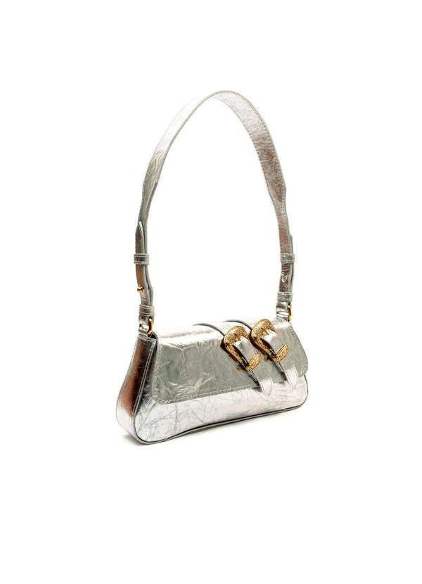 Cecconello - Bolsa Isabel Couro Cecconello C2916-8 Prata 2