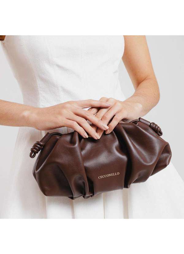 Cecconello - Bolsa Jess Couro Cecconello C2938-8 Marrom 2