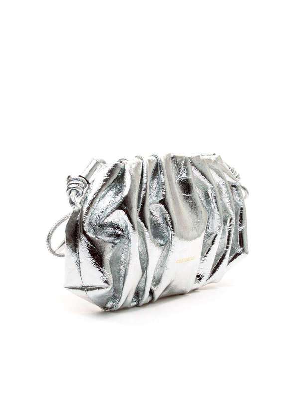 Cecconello - Bolsa Jess Couro Cecconello Css2512-5 Prata 2