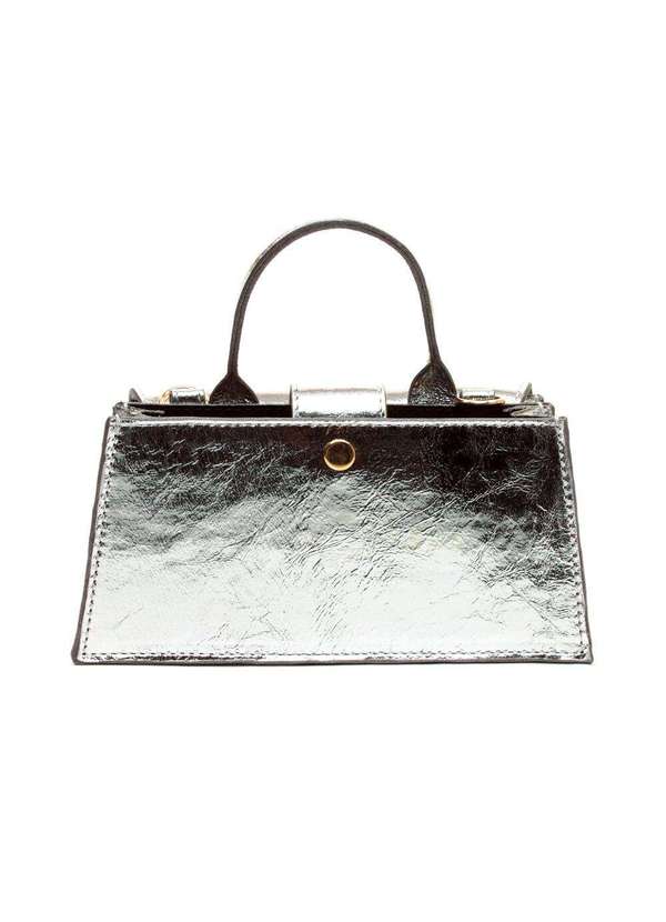 Cecconello - Bolsa Kim Couro Cecconello C2932-10 Prata 4