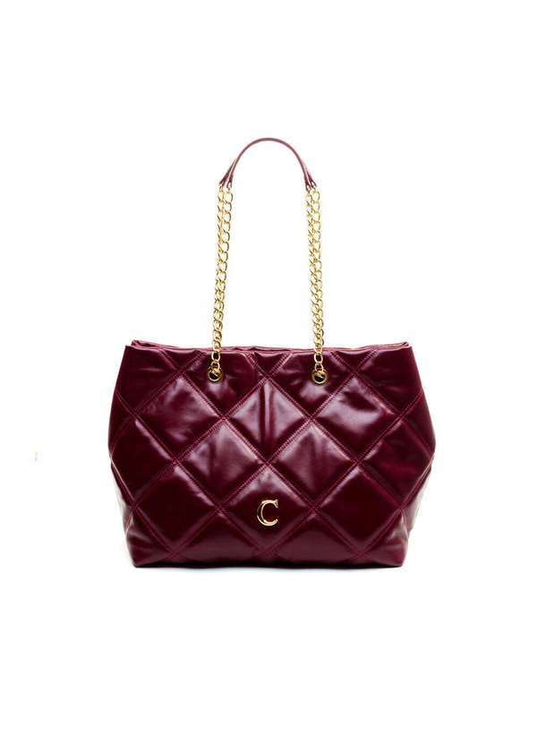 Cecconello - Bolsa Kora Couro Bordô Cecconello Css2501-8 Bordo