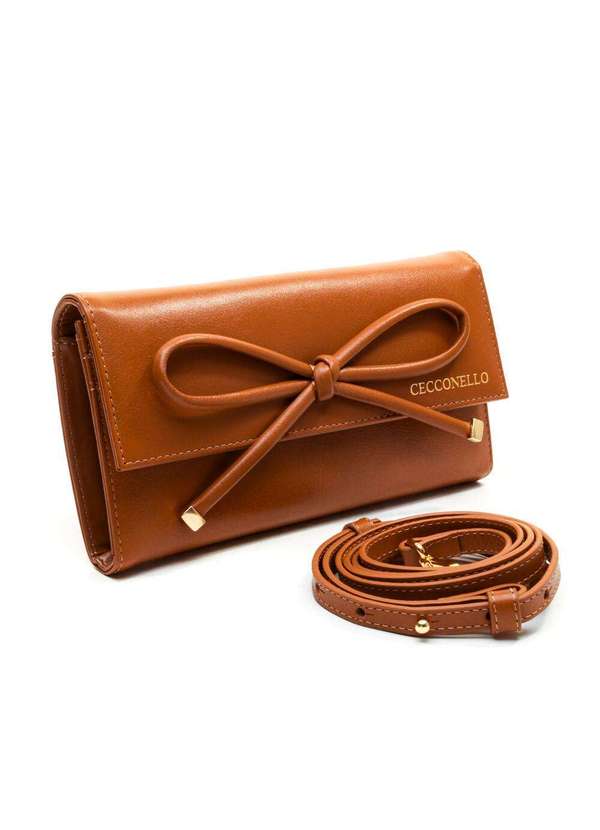 Cecconello - Bolsa Lizzie Couro Cecconello C2956-3 Marrom 4