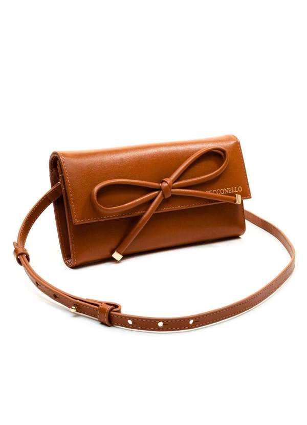 Cecconello - Bolsa Lizzie Couro Cecconello C2956-3 Marrom 5