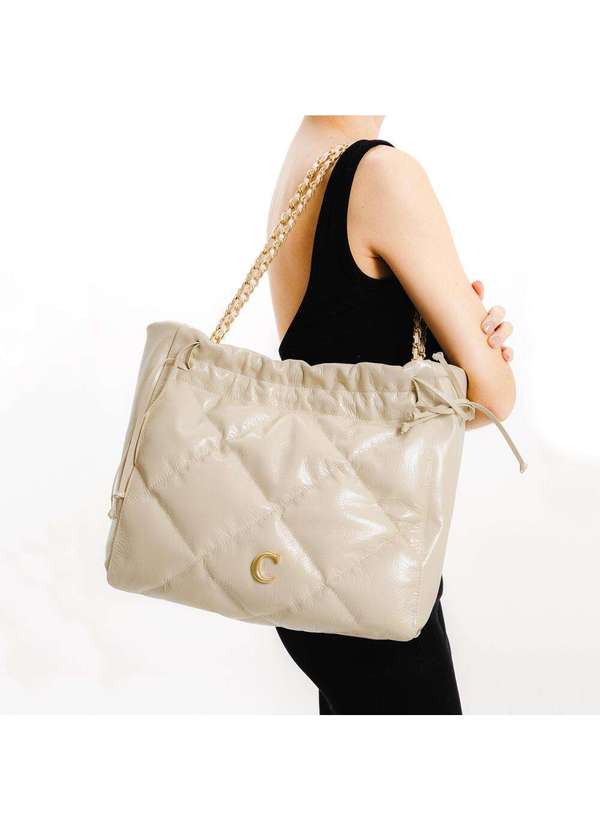 Cecconello - Bolsa Talia Couro Cecconello C2927-5 Off White 2