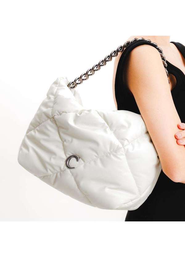 Cecconello - Bolsa Willow Couro Cecconello C2930-2 Off White