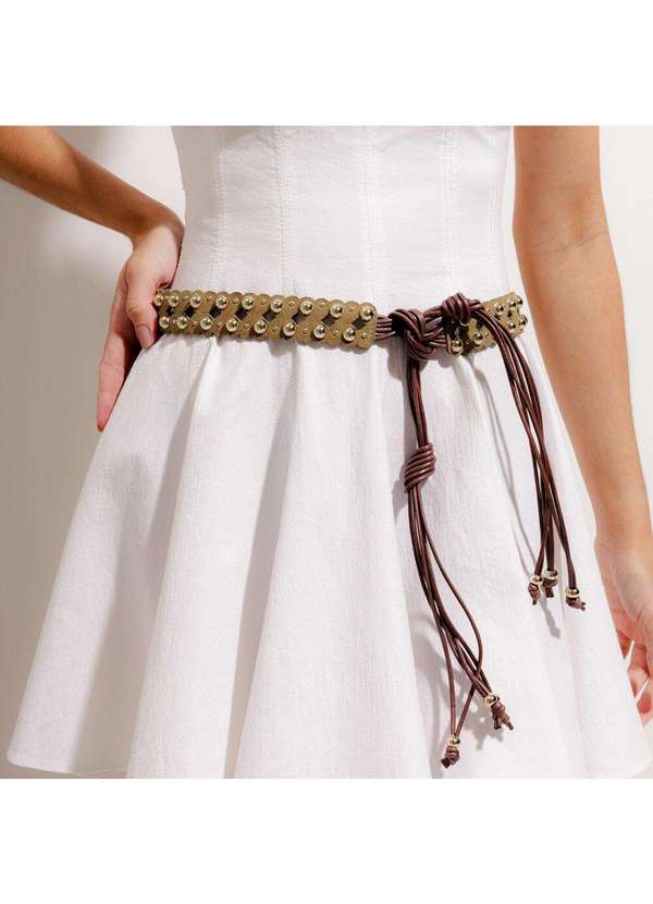 Cecconello - Cinto Couro Cecconello C2605-1 Marrom 2