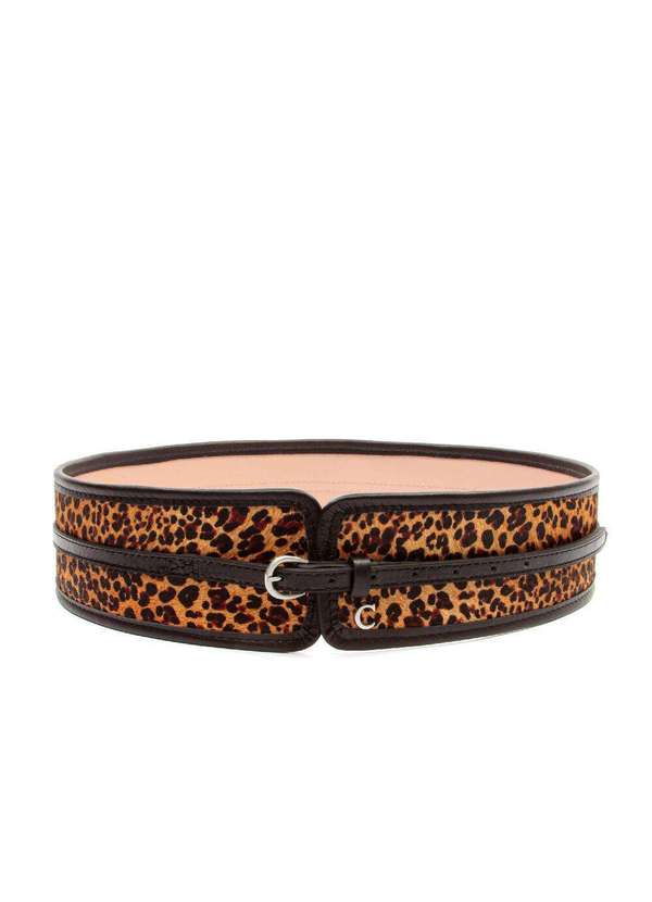 Cecconello - Cinto Couro Leopardo Cecconello C2945-7 Onça