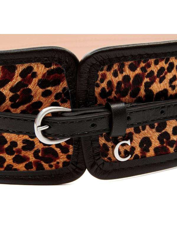 Cecconello - Cinto Couro Leopardo Cecconello C2945-7 Onça 3