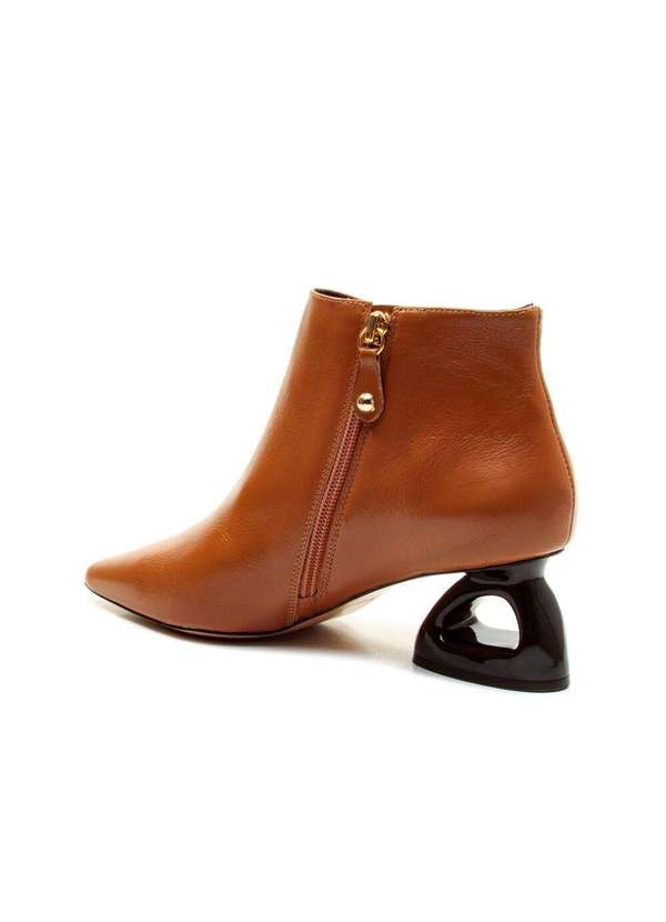 Cecconello - Bota Couro Cano Curto Cecconello 2449001-7 Marrom 3