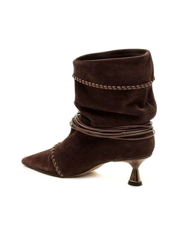 Cecconello - Bota Couro Cano Curto Cecconello 2620001-2 Marrom 4