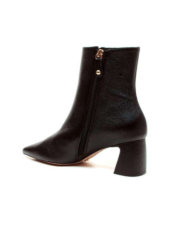 Cecconello - Bota Couro Cano Curto Cecconello 2627001-18 Preto 3