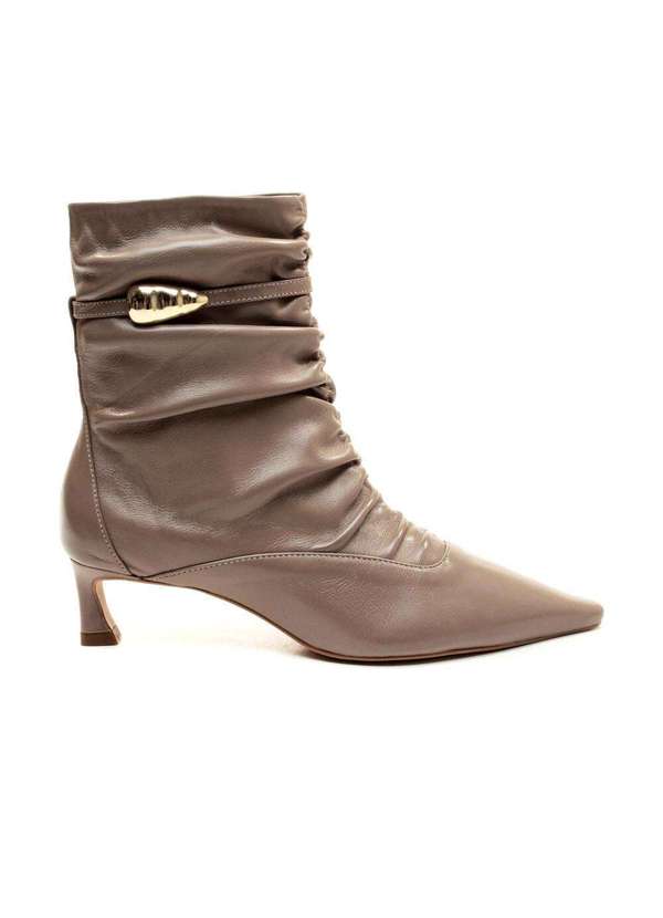 Cecconello - Bota Couro Cano Curto Cecconello 2639009-1 Marrom