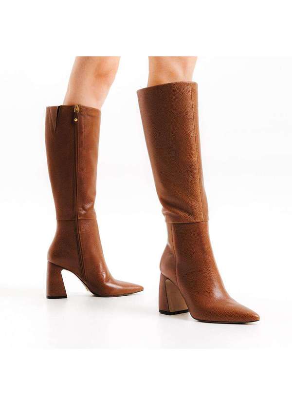 Cecconello - Bota Couro Cano Longo Cecconello 2626002-4 Marrom 2