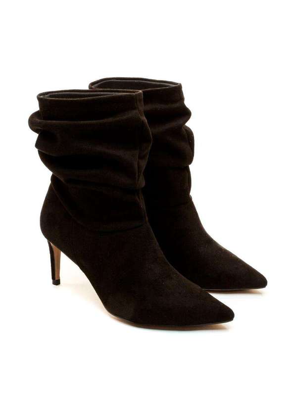 Cecconello - Bota Preta Cano Curto Slouchy Cecconello 1869007-28 Preto 5