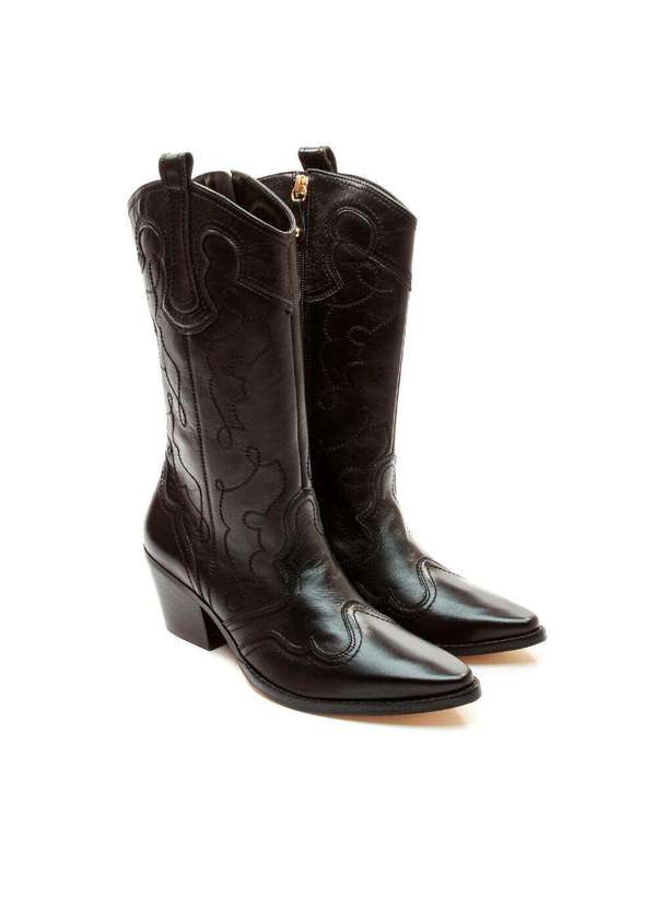 Cecconello - Bota Western C Cecconello 2260003-5 Preto 5