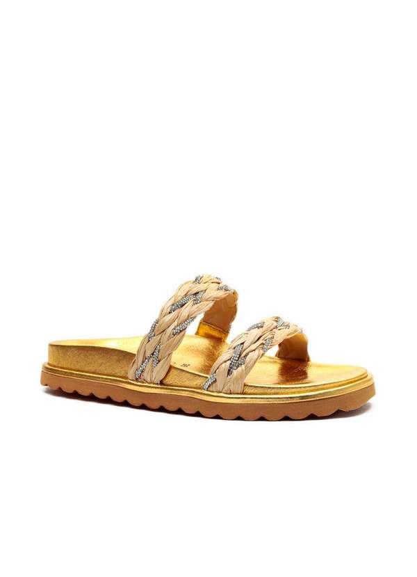 Cecconello - Sandália Papete C Cecconello 2491005-2 Ouro 3