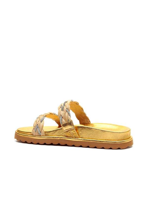 Cecconello - Sandália Papete C Cecconello 2491005-2 Ouro 4