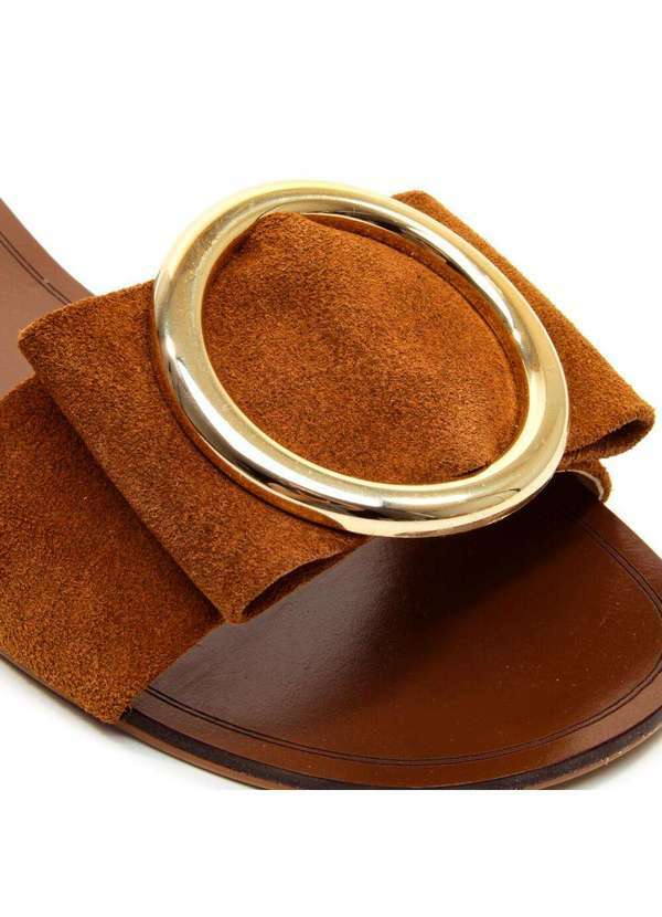 Cecconello - Rasteira Couro Cecconello 2724004-4 Marrom 5