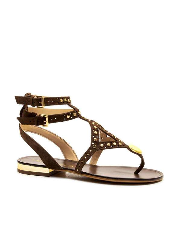 Cecconello - Rasteira Couro Cecconello 2724007-1 Marrom 2