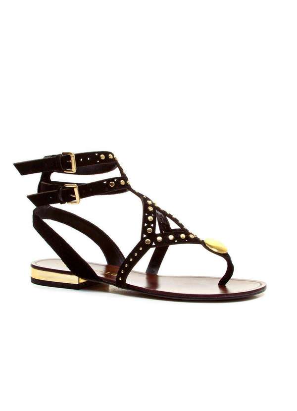 Cecconello - Rasteira Couro Cecconello 2724007-3 Preto 3