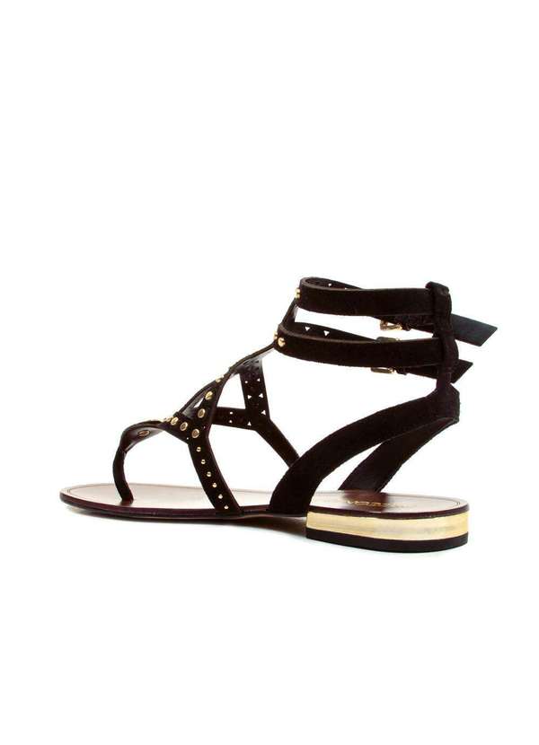 Cecconello - Rasteira Couro Cecconello 2724007-3 Preto 4