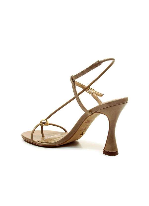 Cecconello - Sandália Couro Salto Alto Cecconello 2795001-1 Nude 3