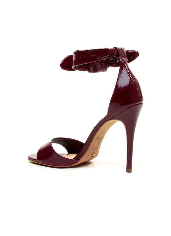 Cecconello - Sandália Couro Bordô Salto Alto Cecconello 2492015-16 Bordo 3
