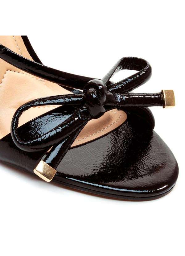 Cecconello - Sandália Couro Salto Alto Cecconello 2669002-1 Preto 5