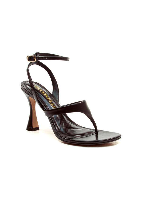 Cecconello - Sandália Couro Salto Alto Cecconello 2794003-1 Preto 2