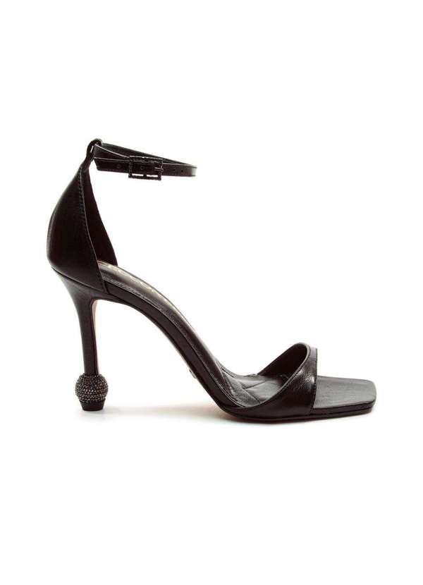 Cecconello - Sandália Couro Salto Alto Cecconello 2852001-1 Preto