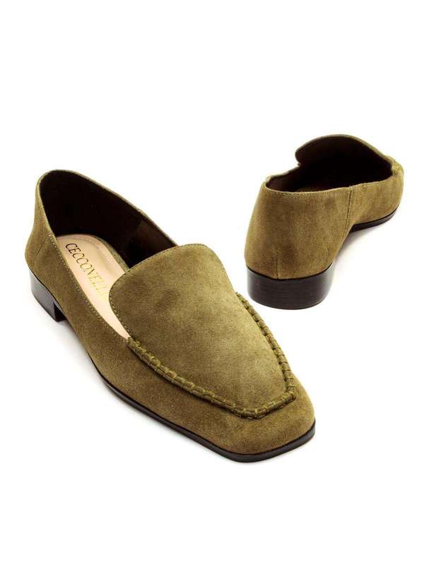 Cecconello - Mocassim Couro Cecconello 2623001-5 Verde 5