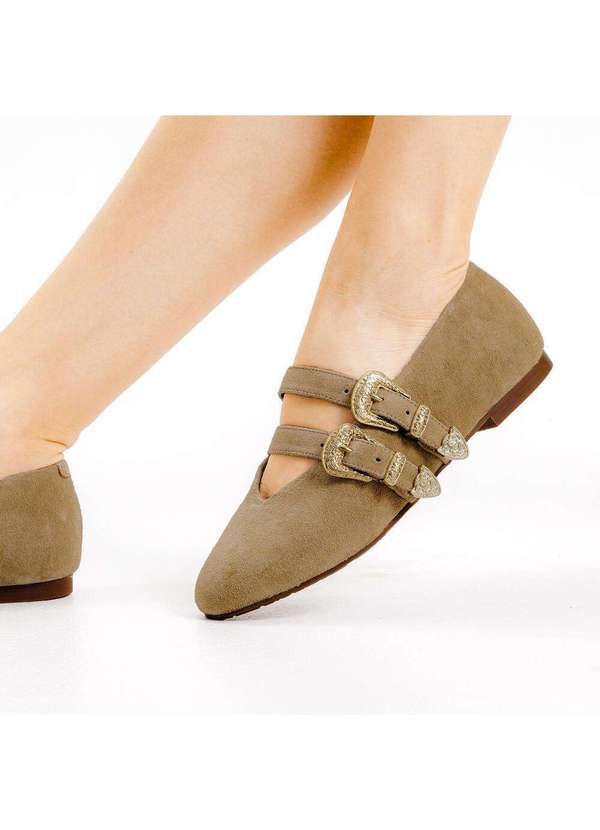 Cecconello - Sapatilha Couro Cecconello 2635002-1 Marrom 2