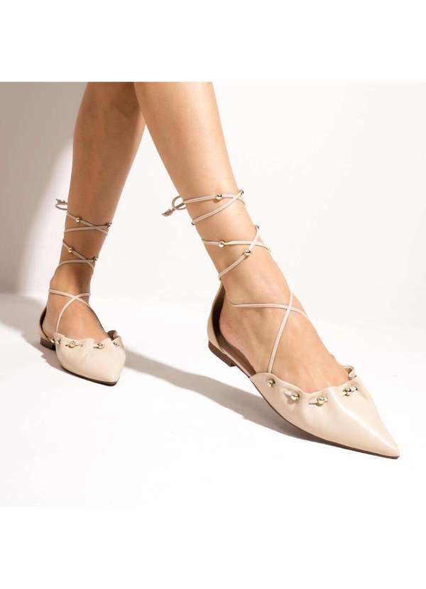 Cecconello - Sapatilha Couro Cecconello 2730001-1 Off White 2