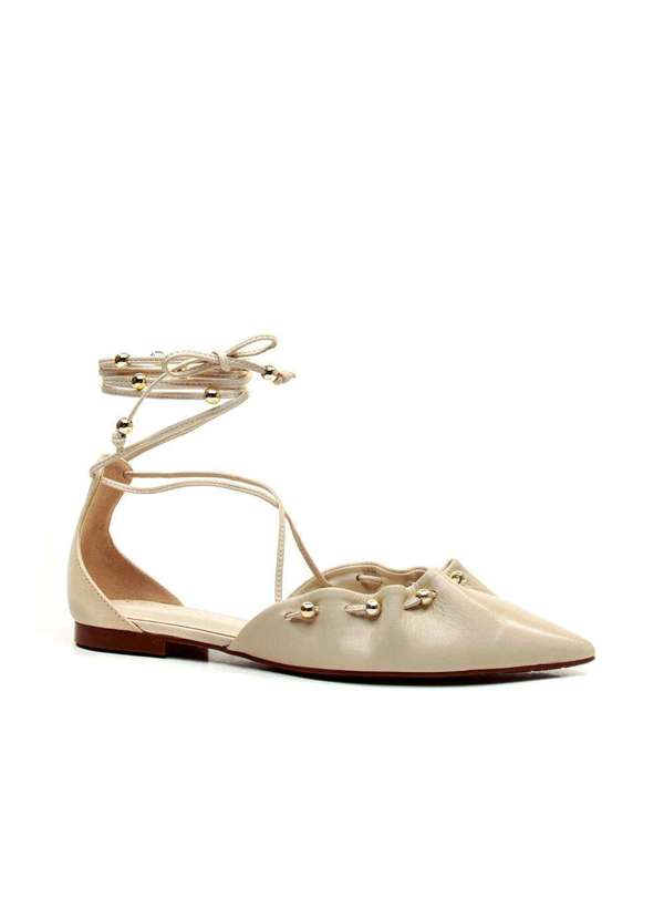 Cecconello - Sapatilha Couro Cecconello 2730001-1 Off White 3