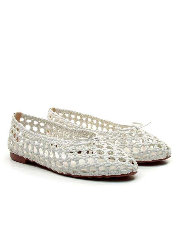 Cecconello - Sapatilha Couro Cecconello 2767002-3 Branco 4