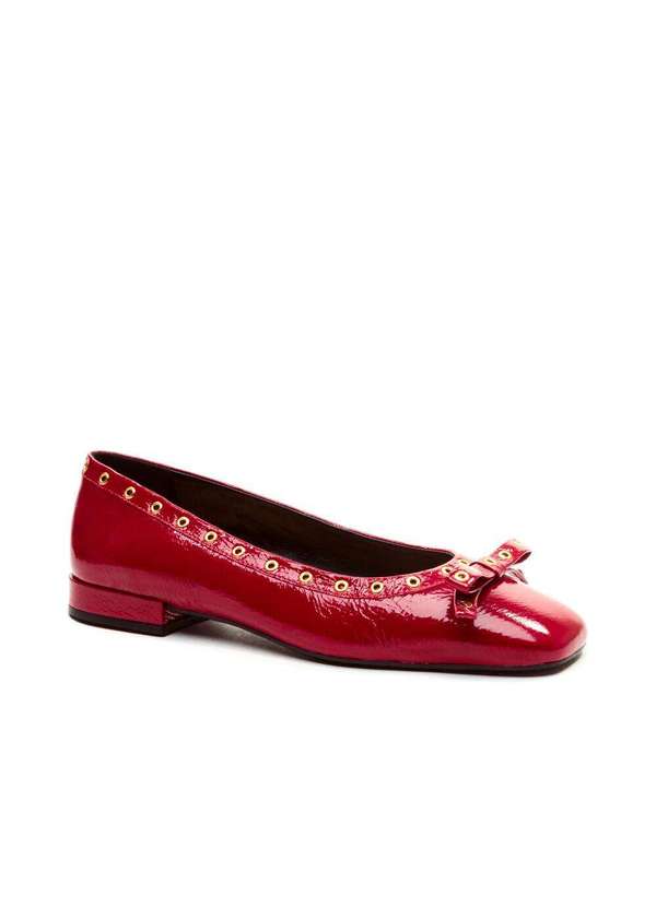Cecconello - Sapatilha Couro Cecconello 2660001-3 Vermelho 3