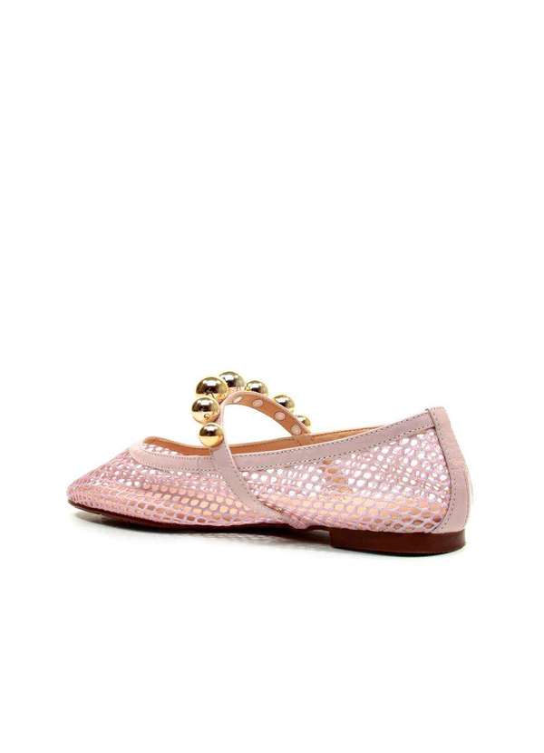 Cecconello - Sapatilha Couro Cecconello 2767001-4 Rosa 4