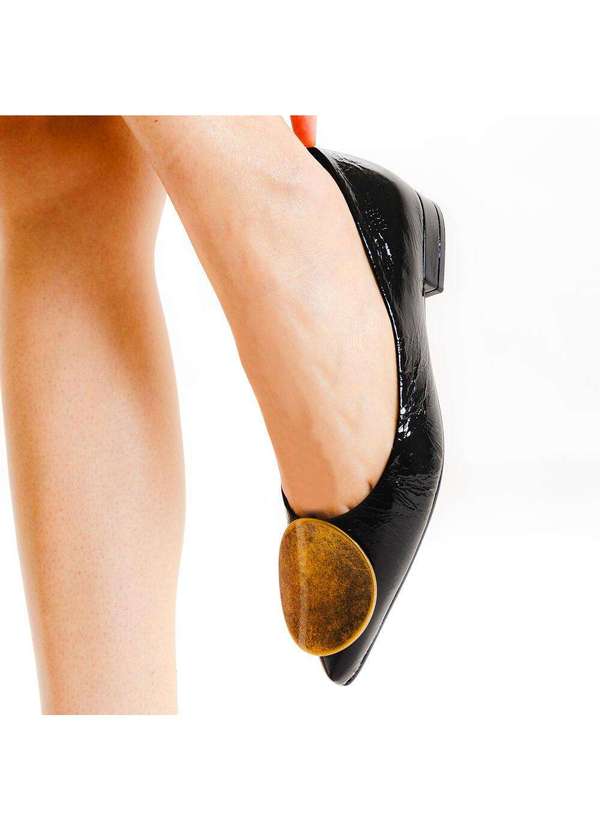 Cecconello - Sapatilha Couro Cecconello 2628003-6 Preto 2