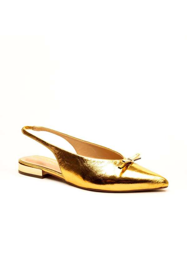 Cecconello - Sapatilha Slingback C Cecconello 2641002-2 Ouro 3