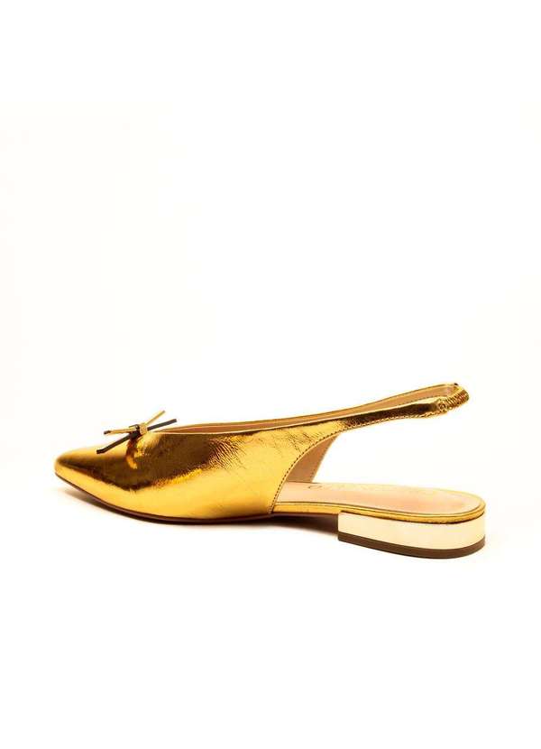 Cecconello - Sapatilha Slingback C Cecconello 2641002-2 Ouro 4