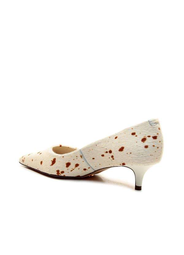 Cecconello - Scarpin C Salto Baixo Cecconello 2629001-11 Branco 3