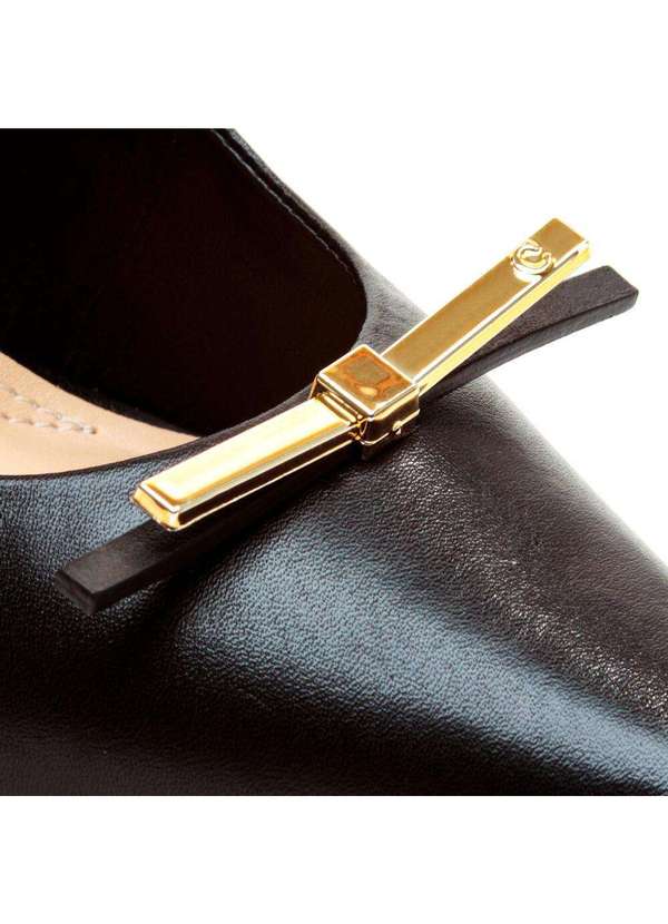 Cecconello - Scarpin Couro Salto Alto Cecconello 2624010-3 Preto 5