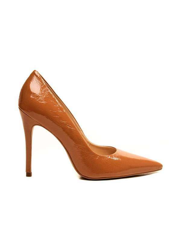 Cecconello - Scarpin Couro Salto Alto Cecconello 2130008-110 Marrom