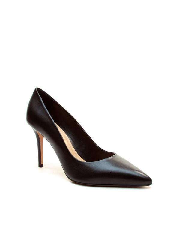 Cecconello - Scarpin Couro Salto Alto Cecconello 2440001-1 Preto 2