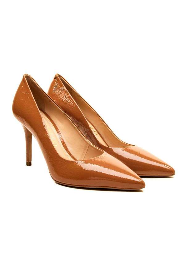 Cecconello - Scarpin Couro Salto Alto Cecconello 2440001-9 Marrom 4