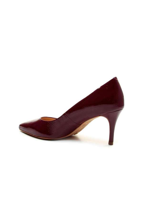 Cecconello - Scarpin Couro Bordô Salto Médio Cecconello 2399001-39 Bordo 3