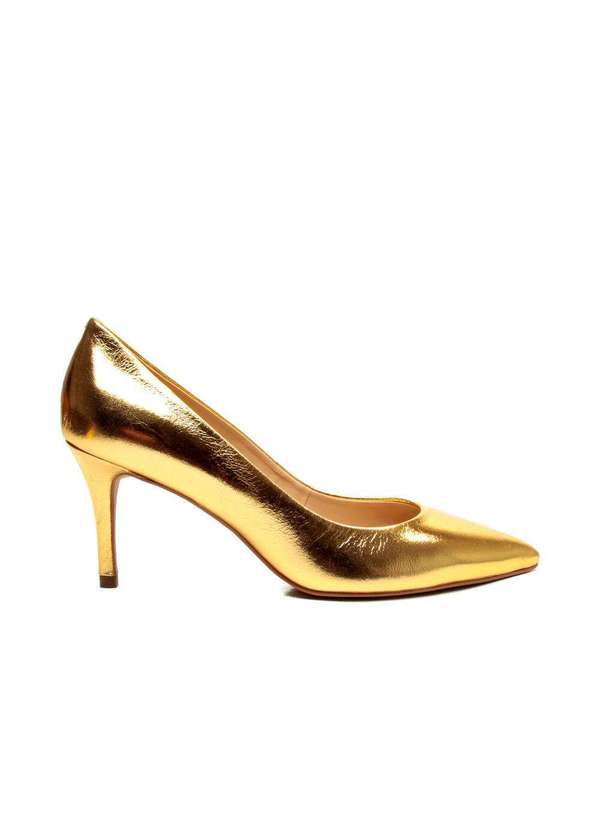 Cecconello - Scarpin C Salto Médio Cecconello 2399001-35 Ouro